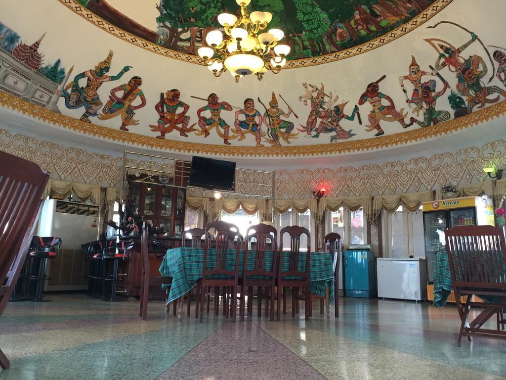 Champasak Palace Hotel Паксе Экстерьер фото