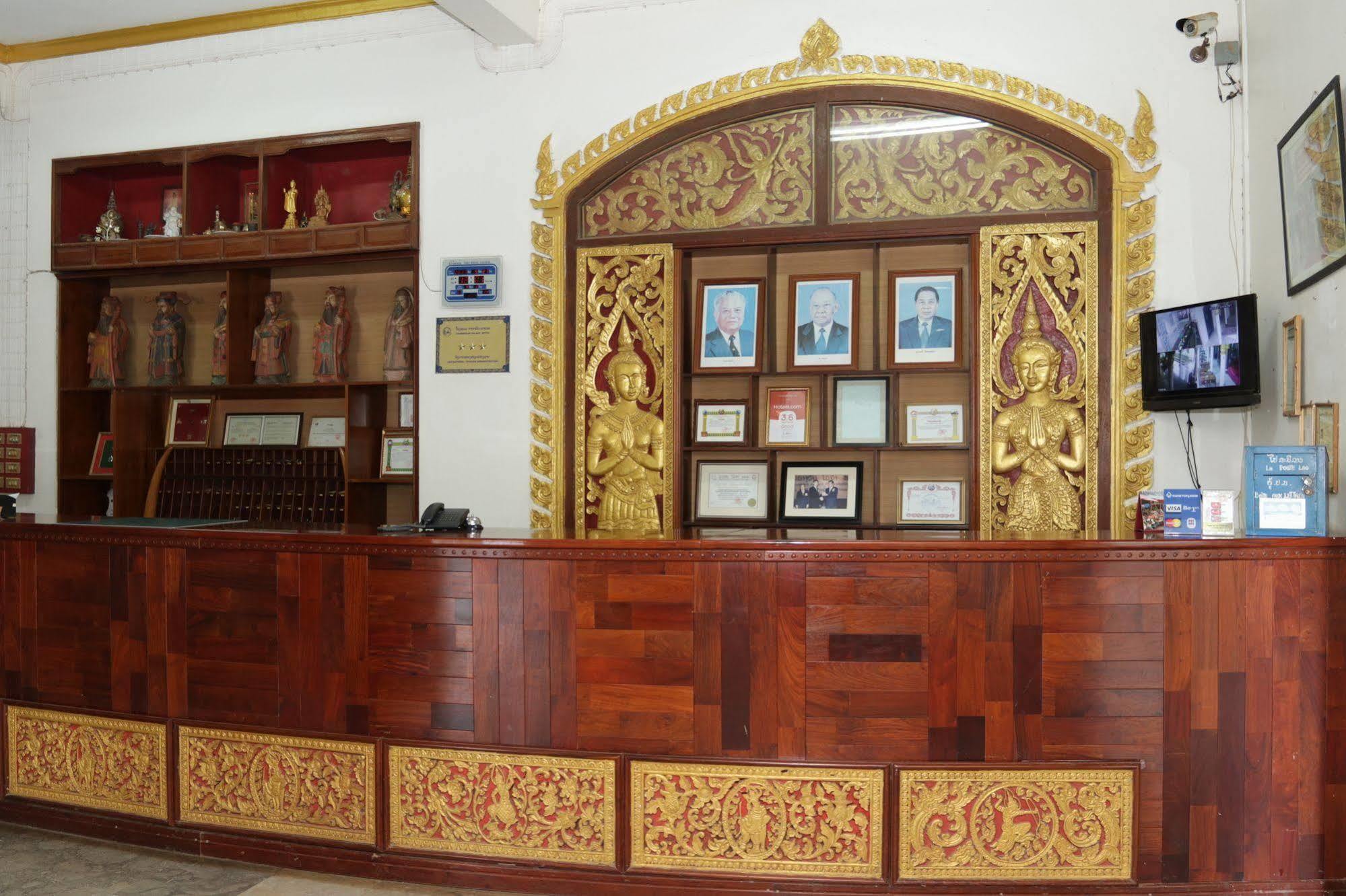 Champasak Palace Hotel Паксе Экстерьер фото