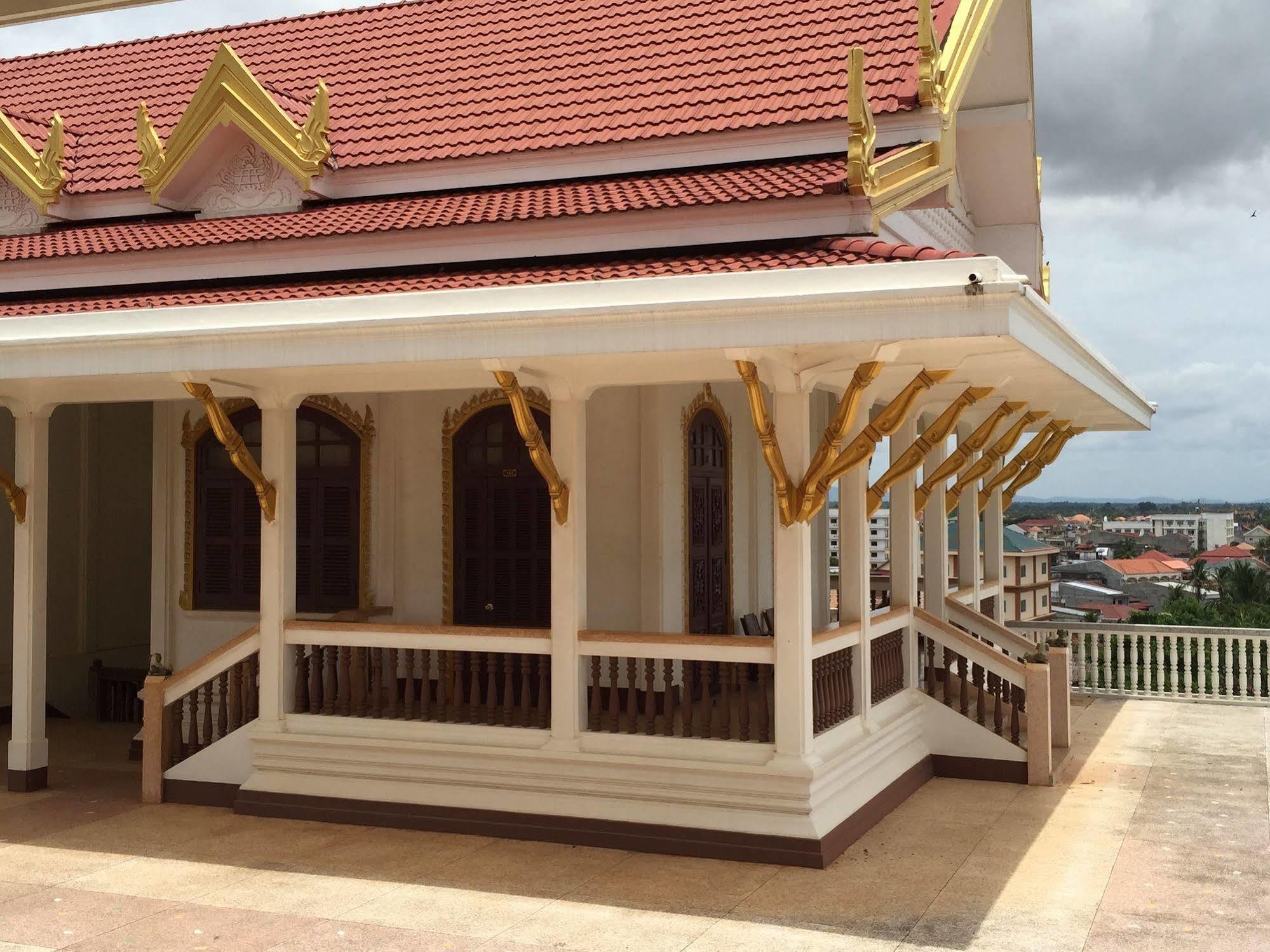 Champasak Palace Hotel Паксе Экстерьер фото